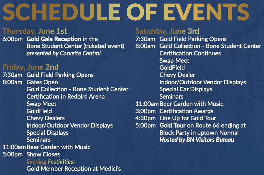 EVENT SCHEDULE